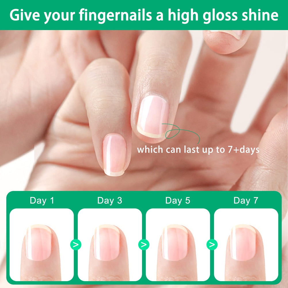CGBE nail buffer before polish for salon-quality finish.