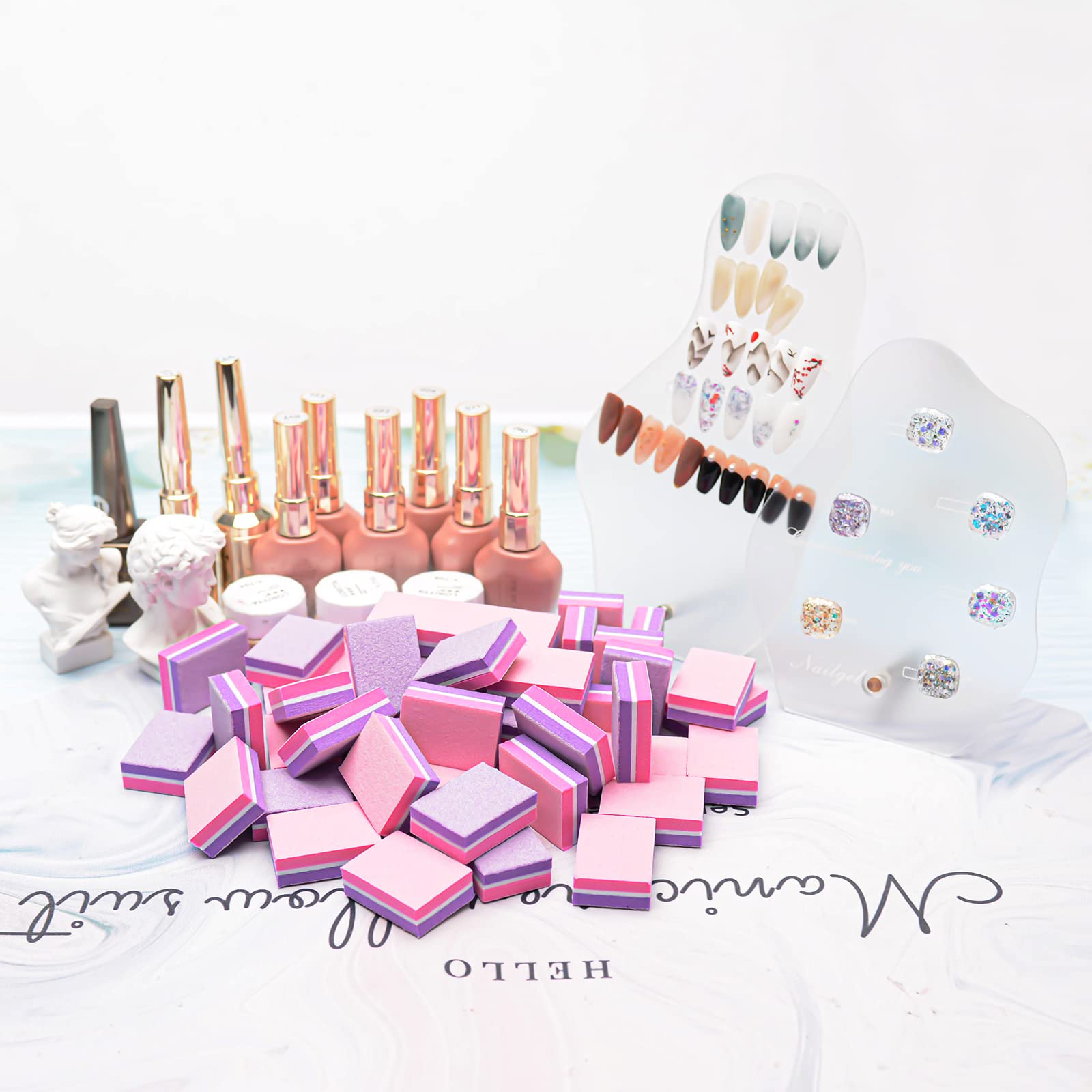 CGBE Travel-Size Nail Buffer Kit for quick touch-ups anywhere.