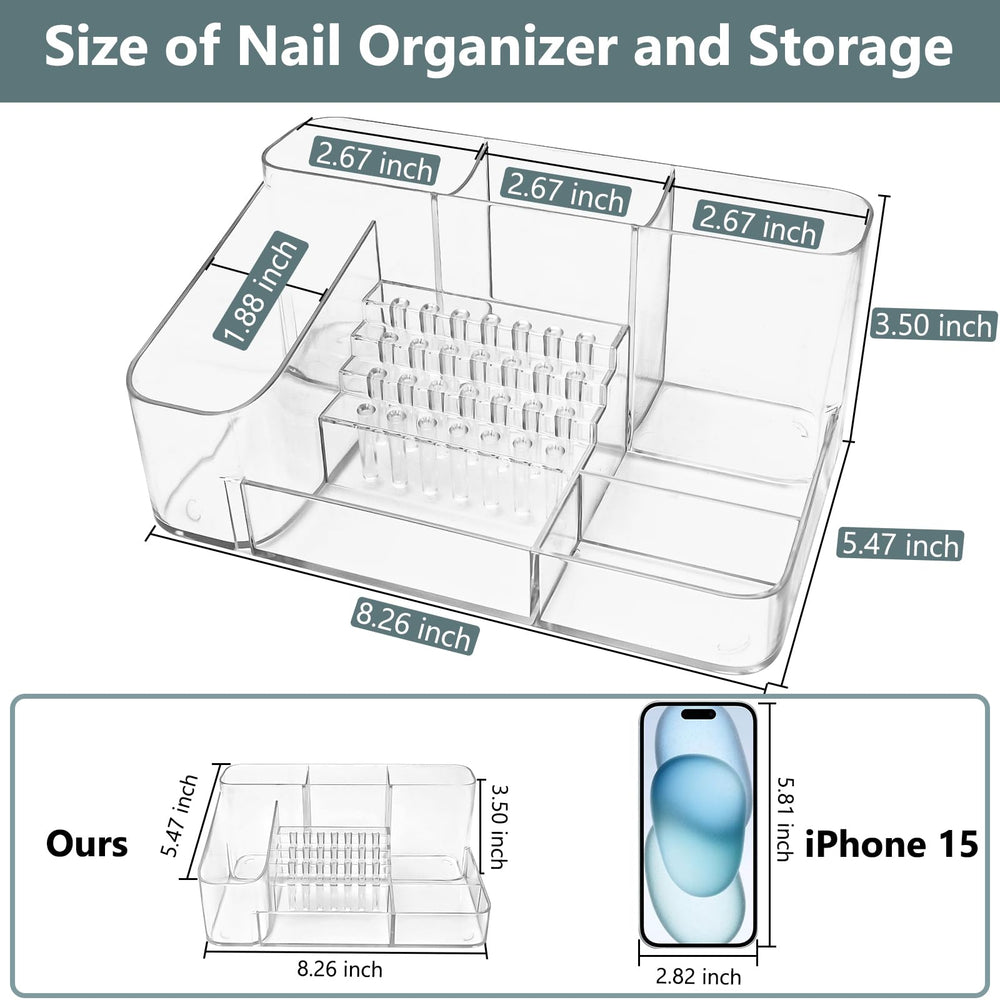 CGBE compact dimensions fit neatly on a busy manicure desk.