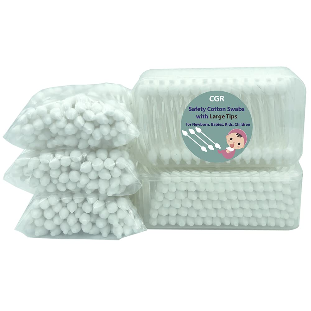 CGR swabs on a white paper stick highlight biodegradable materials.