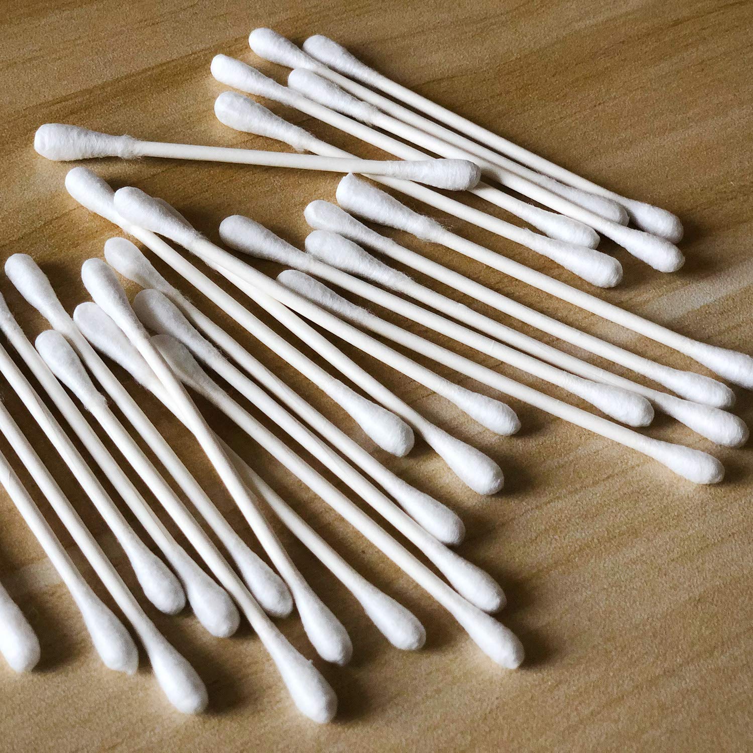 CGR organic cotton swabs with double tips for precise application.