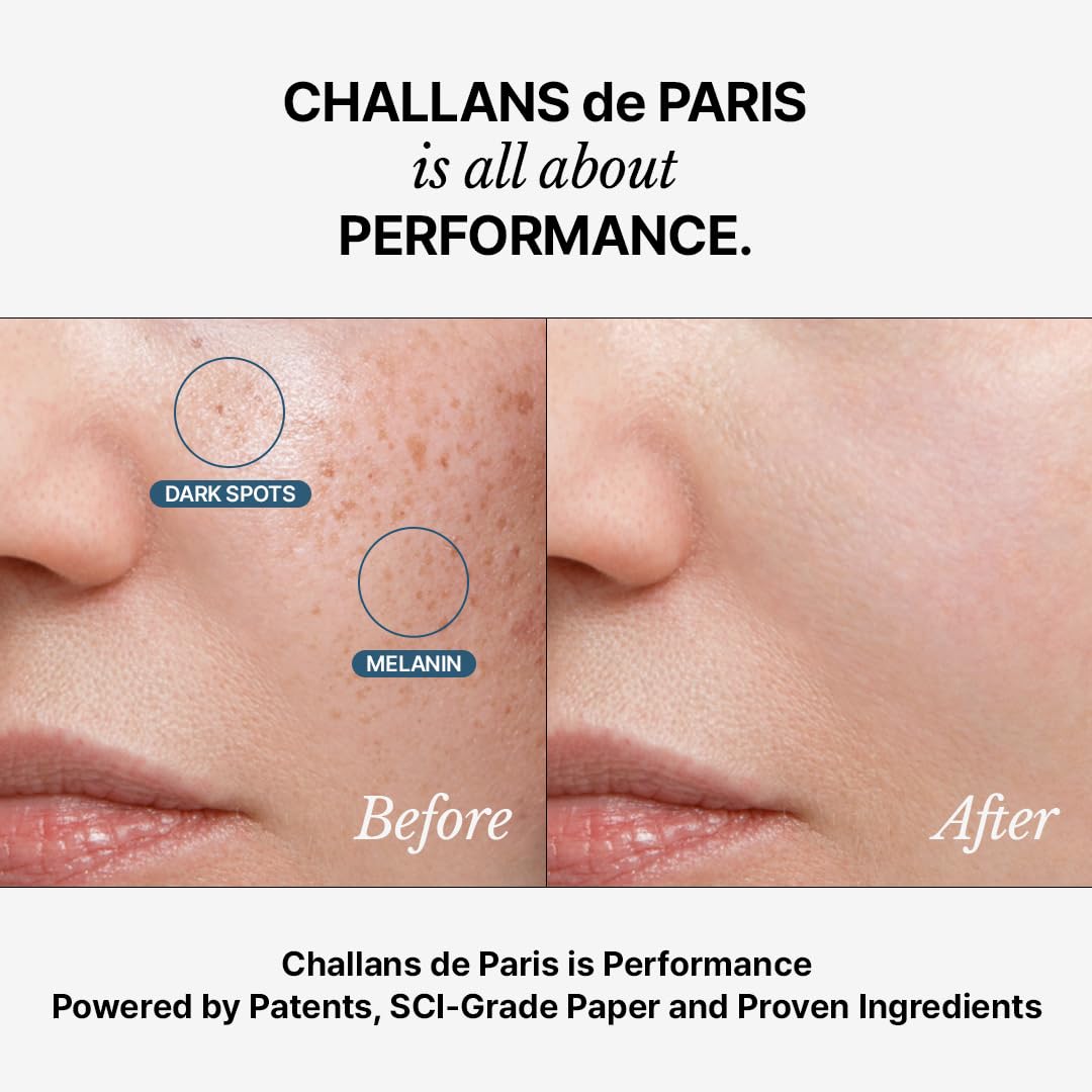 CHALLANS DE PARIS Albarosa ampoule with dropper for precise morning and night use.