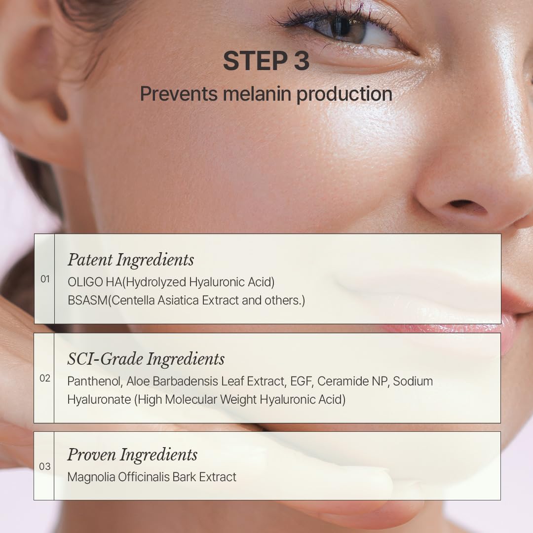 CHALLANS DE PARIS Albarosa ampoule ready for makeup prep with quick absorption.