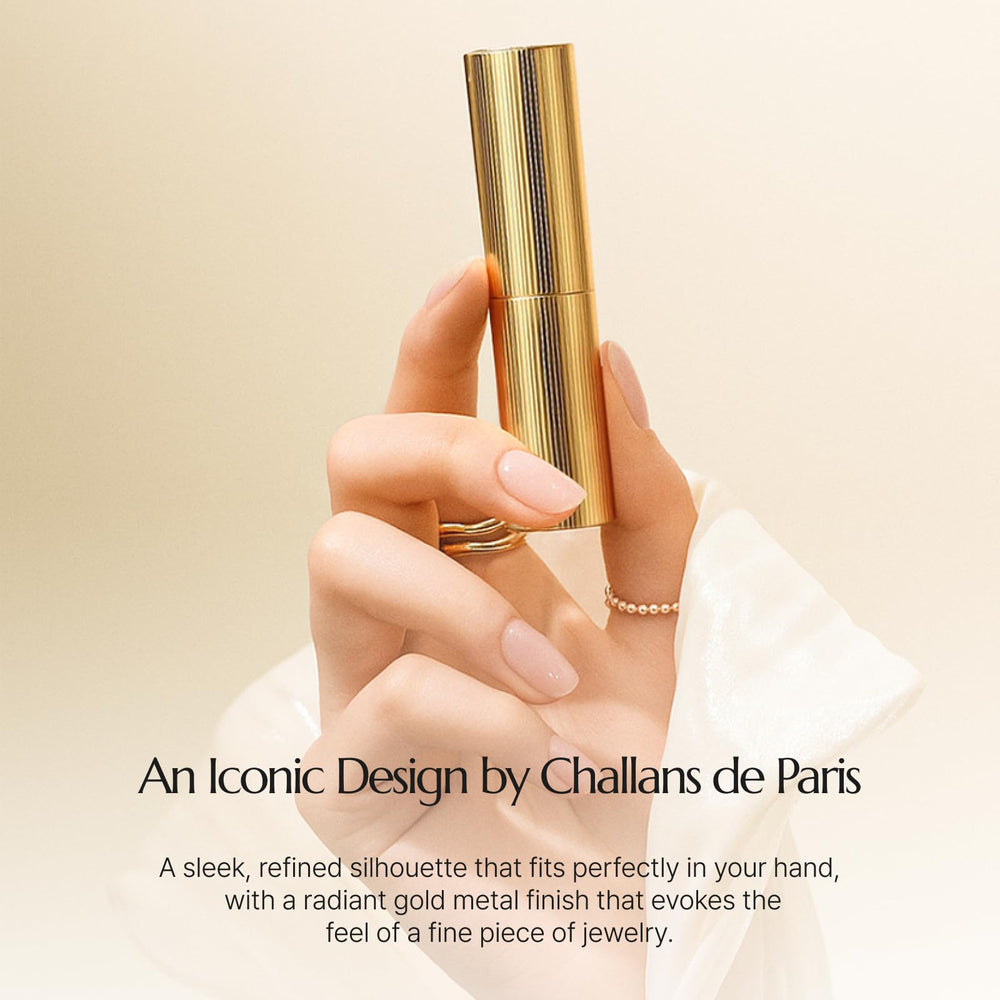 CHALLANS DE PARIS Jewel Shine gloss layer delivers polished finish.