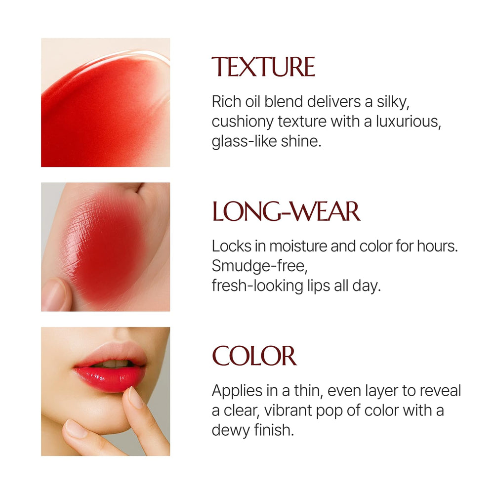 CHALLANS DE PARIS Silky, non-sticky lipstick texture for easy touch-ups.
