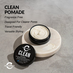 Challenger Crema Pomada sin fragancia, tamaño de viaje listo para la bolsa.