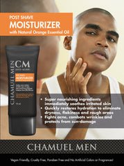 CHAMUEL MEN textura suave hidratante para piel grasa o mixta.