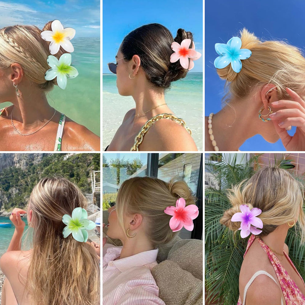 CHANDAT accesorios de cabello hawai para vacaciones, playa y ocasiones.