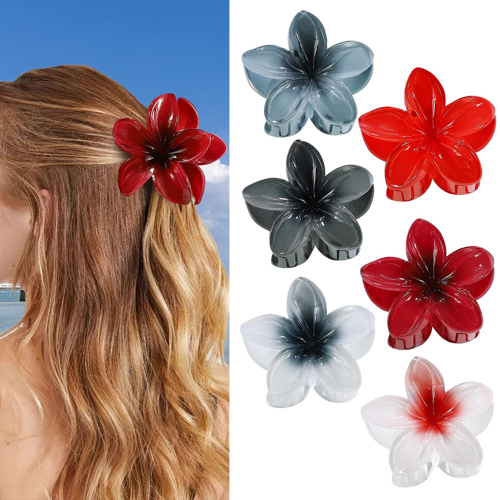 CHANDAT Clips de flores Hawaii 04 ligero y duradero para diario