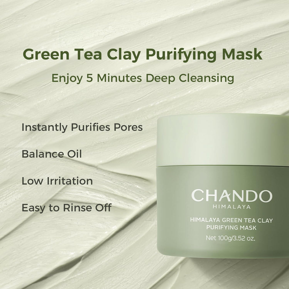 Aplicación en poros con CHANDO HIMALAYA limpieza suave