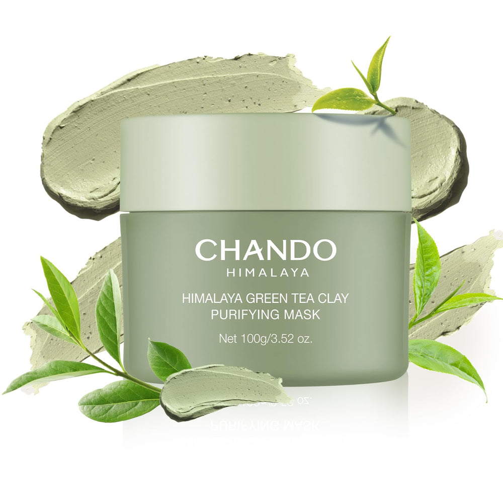 CHANDO HIMALAYA mascarilla té verde envase para purificar poros y cuerpo