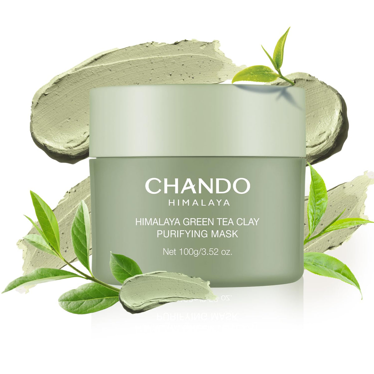 CHANDO HIMALAYA mascarilla té verde envase para purificar poros y cuerpo