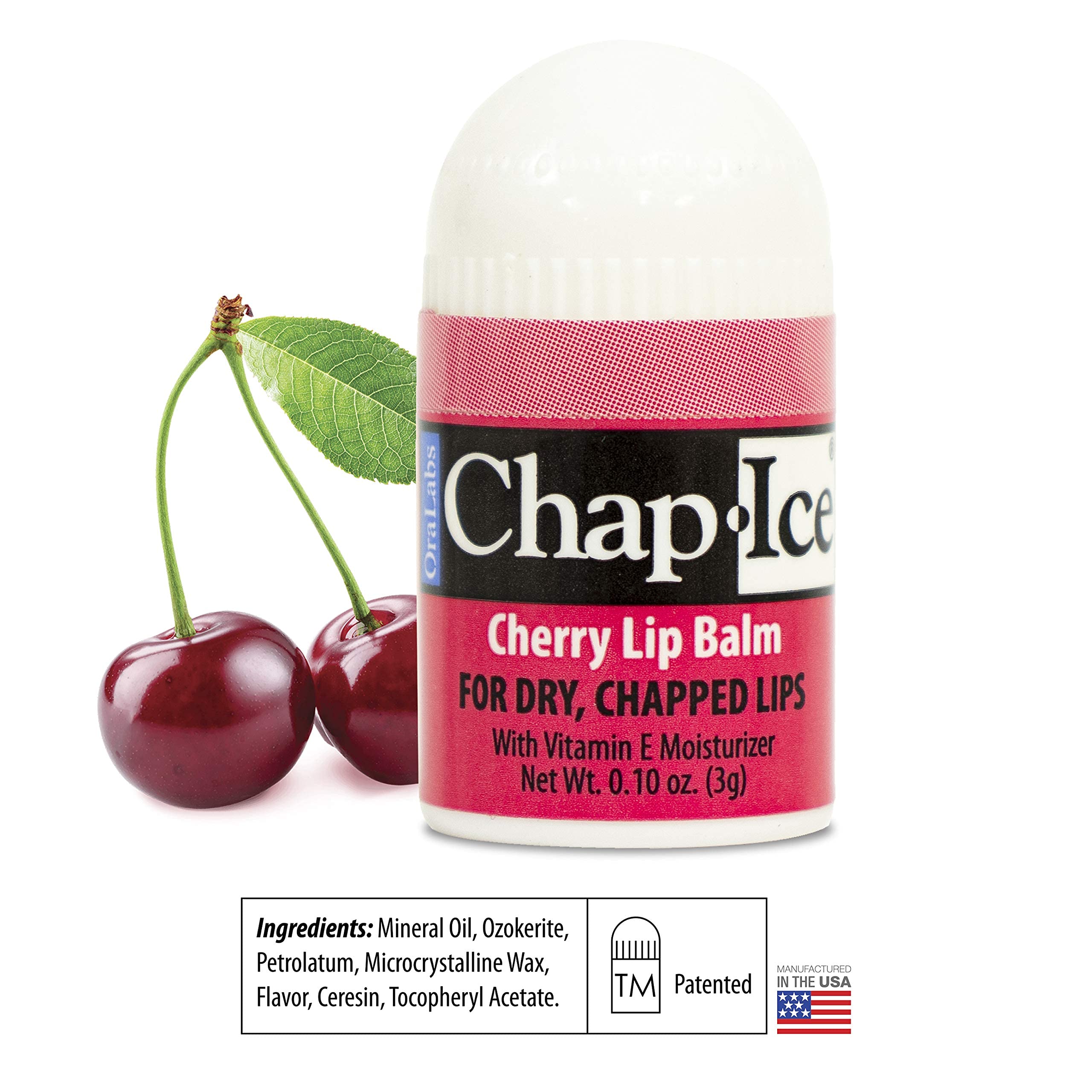 CHAP-ICE bálsamo sabor naranja cítrico para una hidratación diaria.