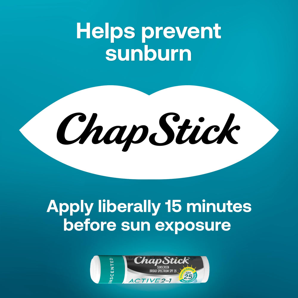 ChapStick Active listo para actividades al aire libre