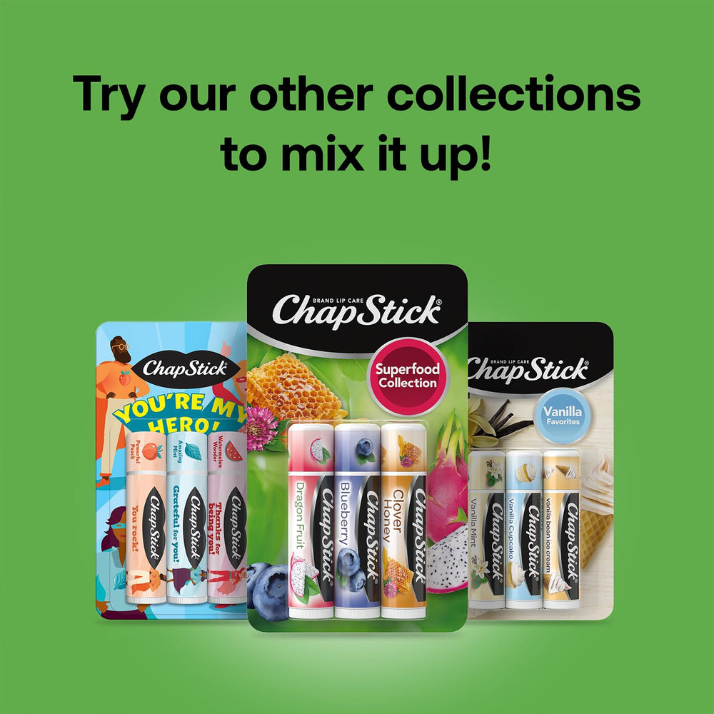 ChapStick Application On Lips demonstrates even coverage and protection.