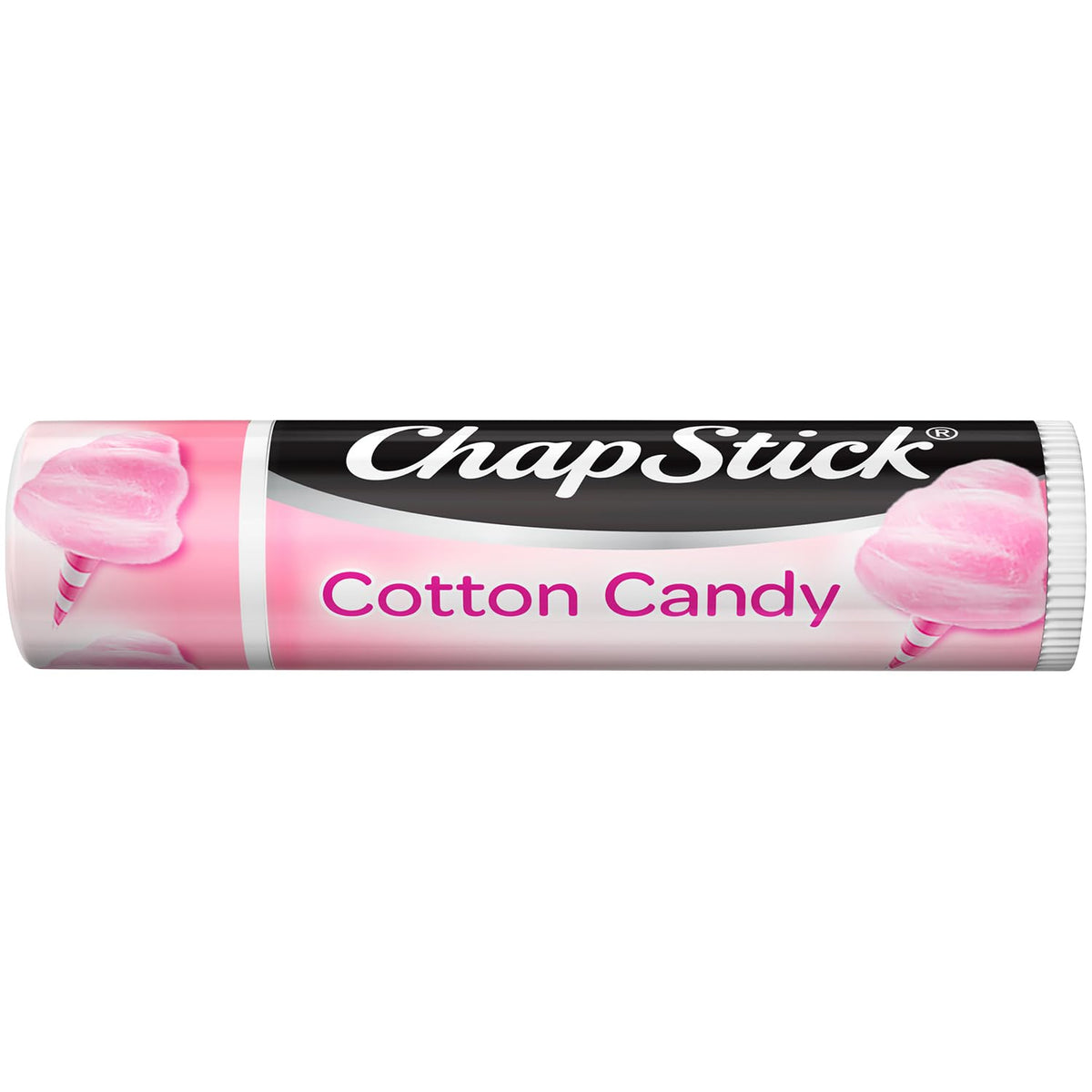 ChapStick bálsamo labial Algodón de Azúcar para hidratación suave y aroma delicioso.