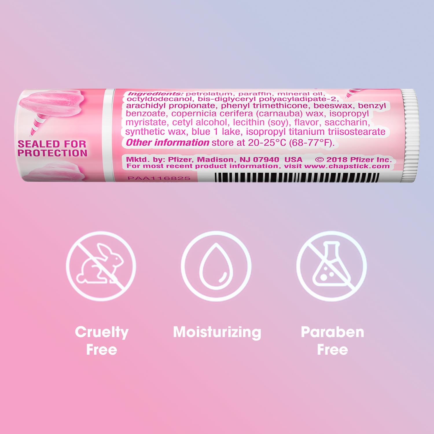 ChapStick bálsamo labial práctico para llevar en el bolso.