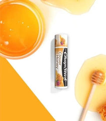 ChapStick balsamo labial miel de trebol, textura suave para uso diario.