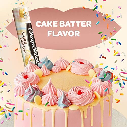 ChapStick: sabores masa para pastel, empaque incluido y listo para llevar.