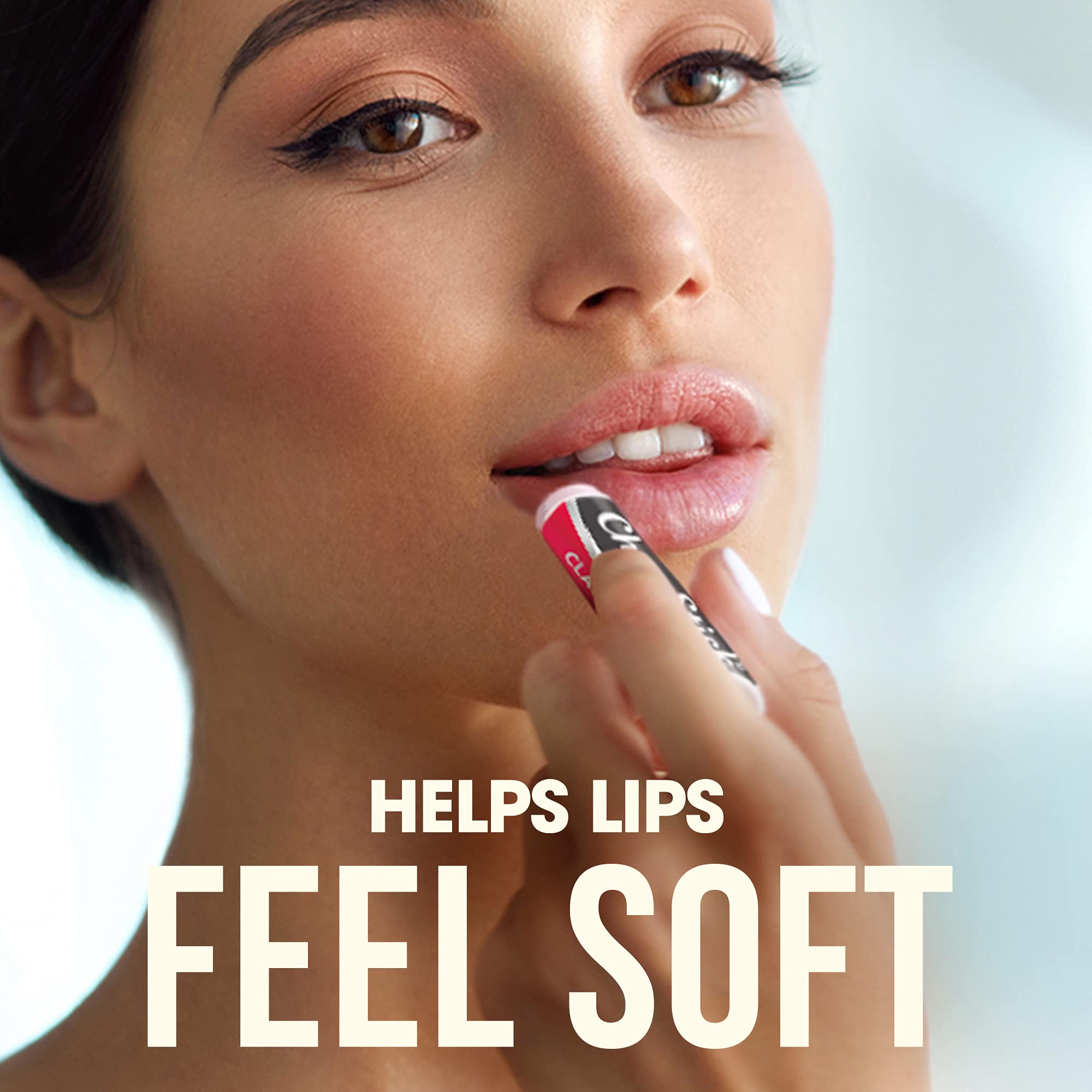 ChapStick Clasico Cereza, bálsamo labial portátil para emergencias de labios.
