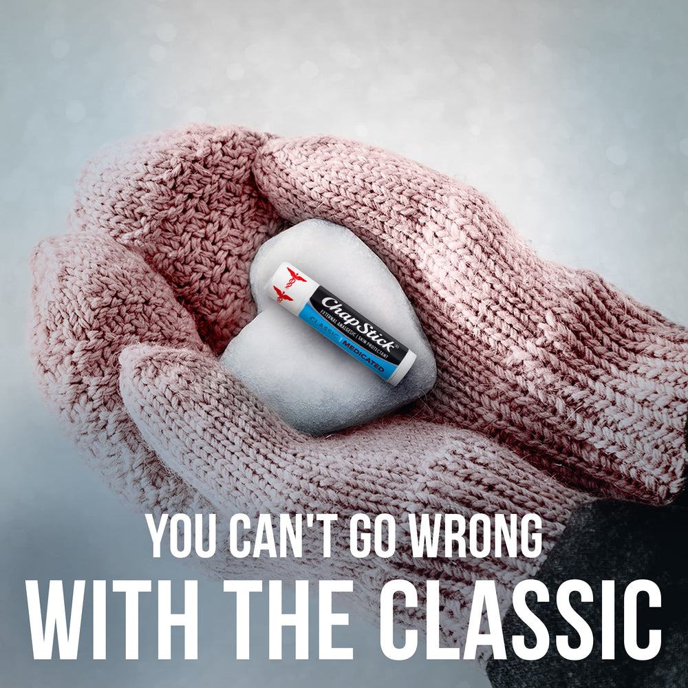 ChapStick Classic phenol skin protectant for protection between applications