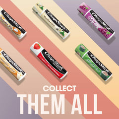 Aplicación diaria con ChapStick Classic Strawberry para labios cómodos.