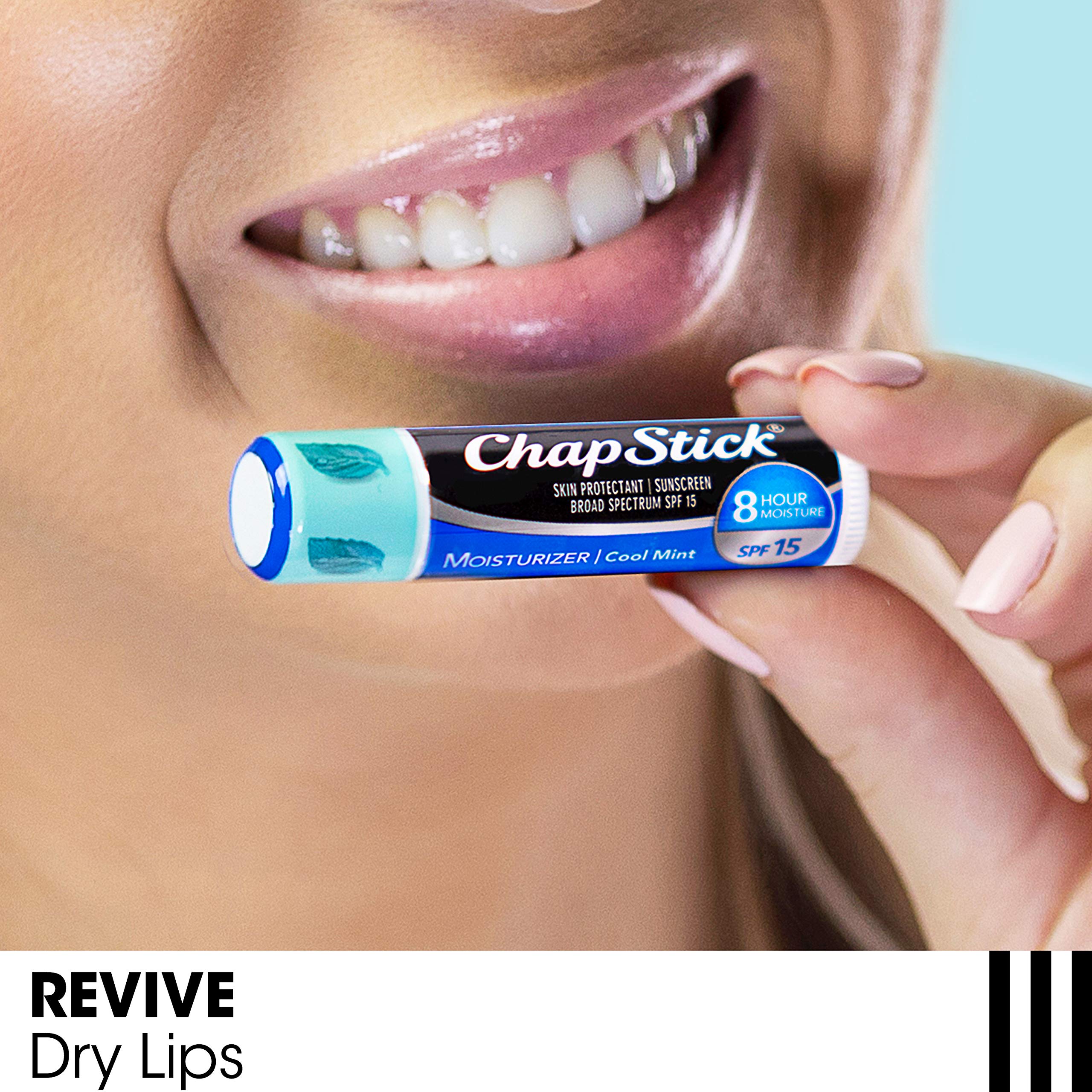 Duración de hidratación de ChapStick hasta 8 horas