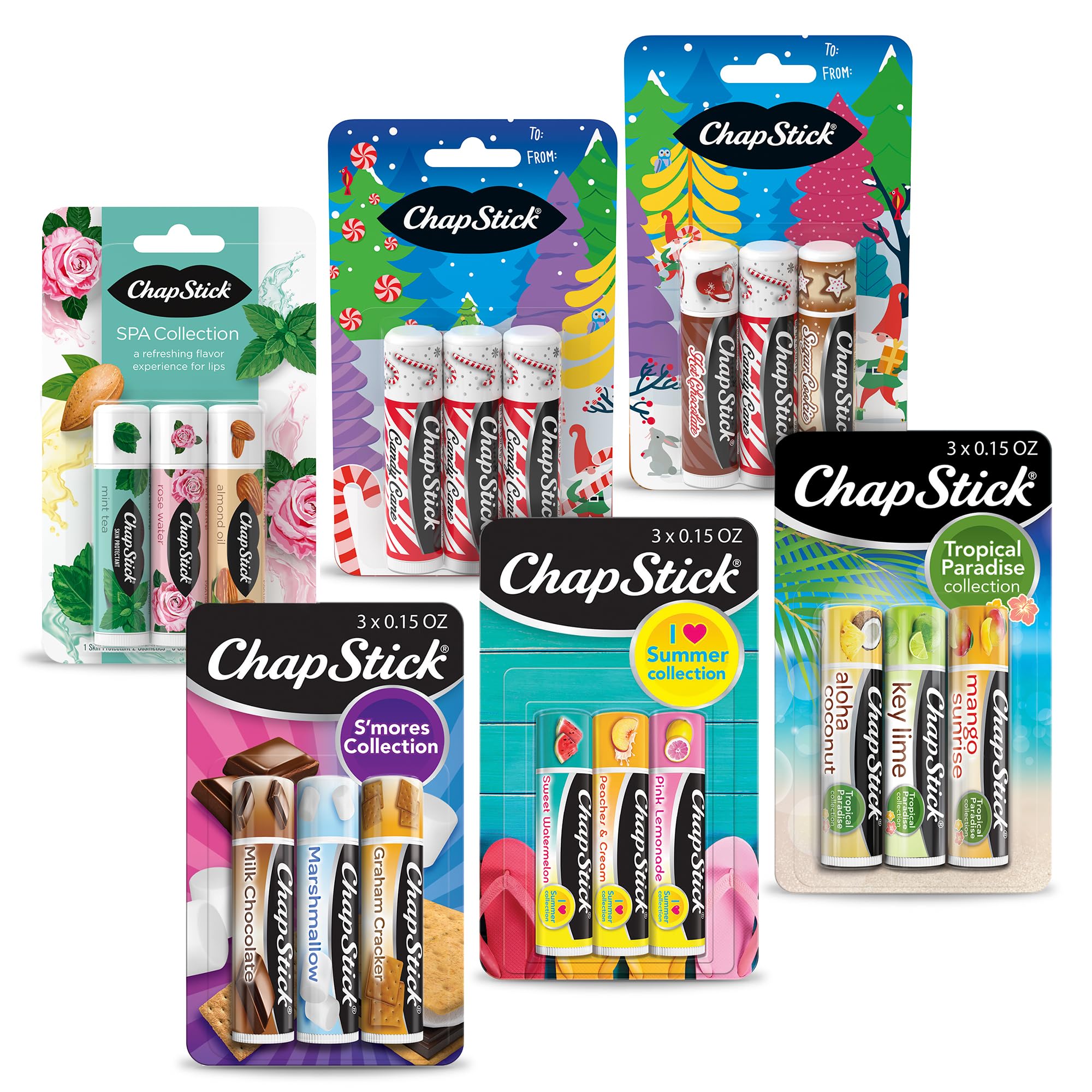 ChapStick: tubos bálsamo labial para bolso y uso diario