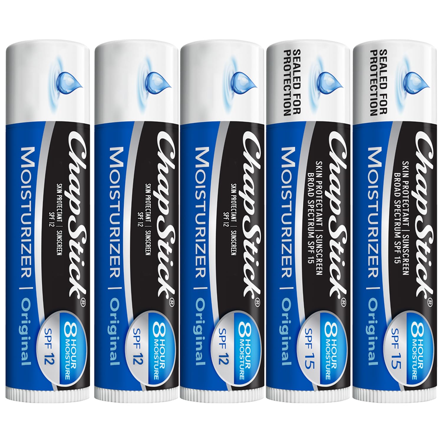 ChapStick Hidratante 2 en 1 SPF12: protección diaria para labios.