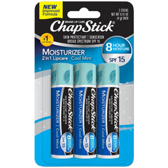 ChapStick hidratante mentas frías en tubo para labios suaves y protegidos