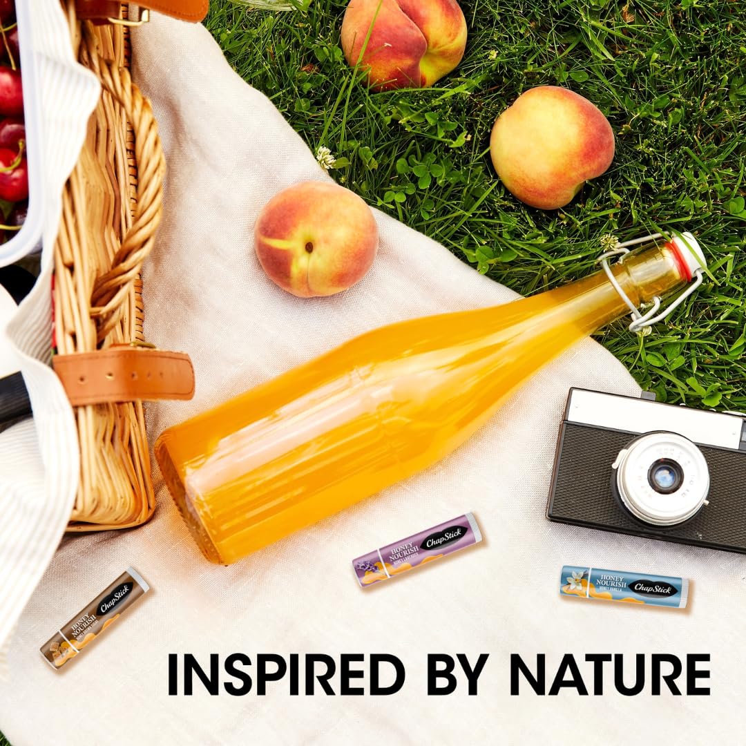 ChapStick Honey Nourish collection pack displayed for convenient on-the-go care