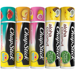 ChapStick I Love Summer Collection display with fruity balms for daily lip care.
