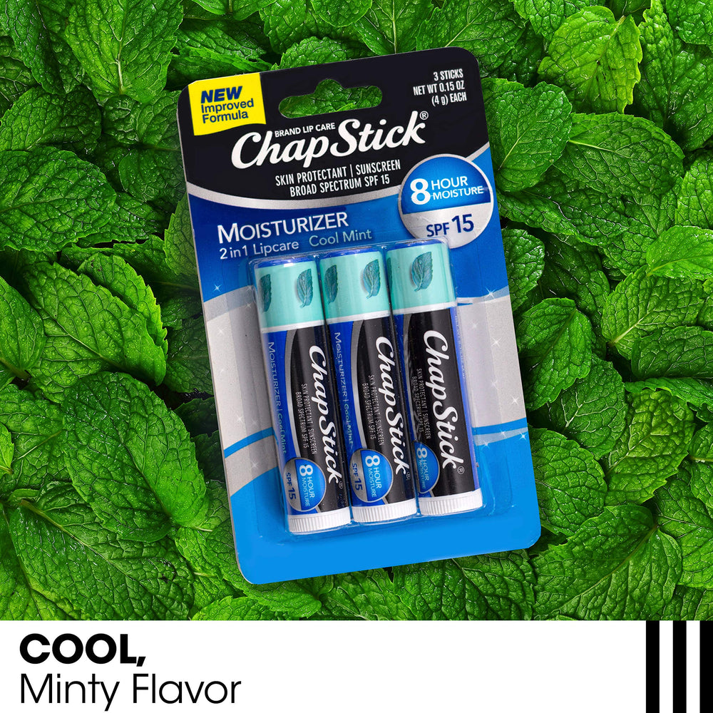 ChapStick ingredientes Aloe Vera y Vitamina E para cuidado diario