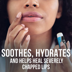Twist-open ChapStick tube for easy reapplication and convenience