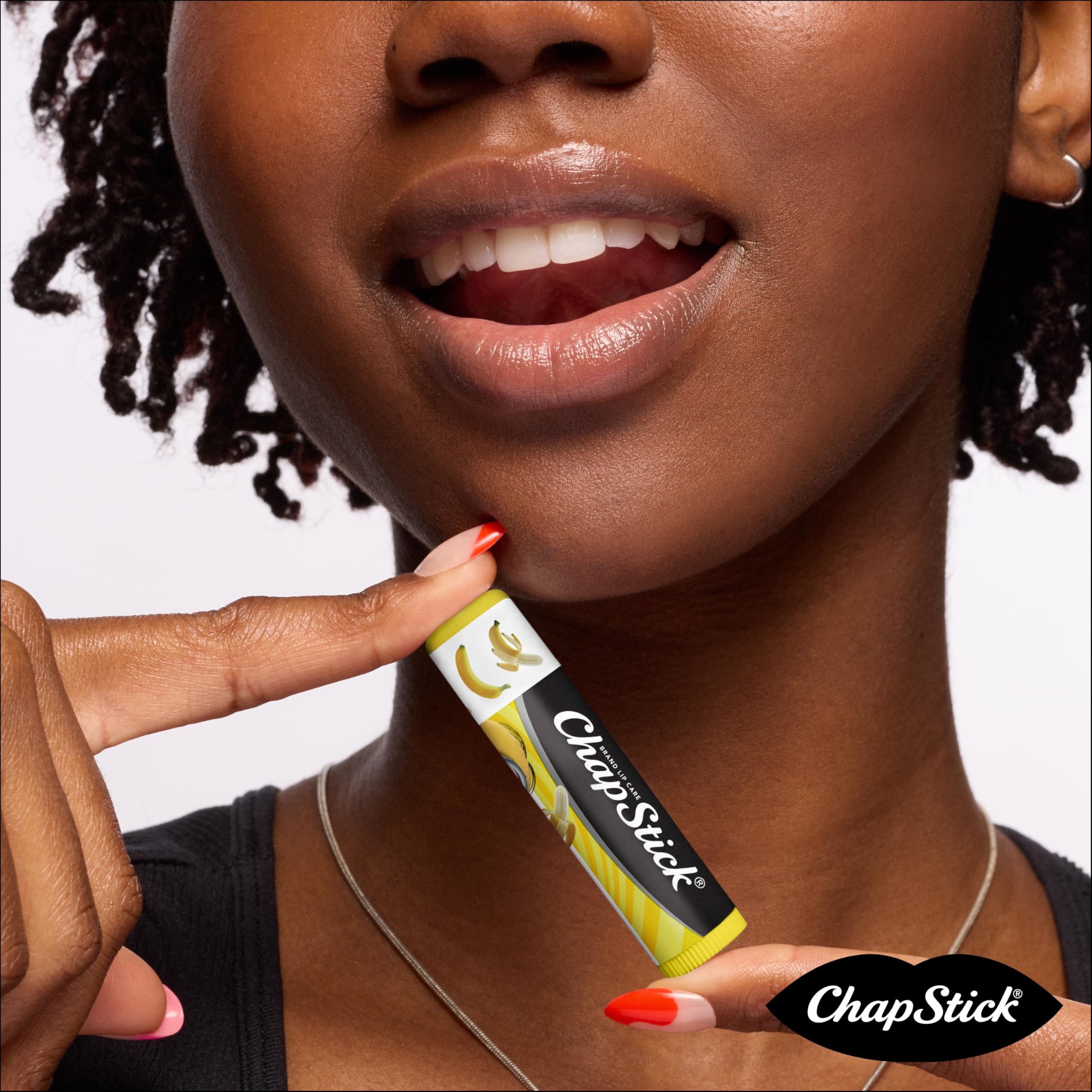 ChapStick Minions backpack-ready display for quick lip touch-ups.