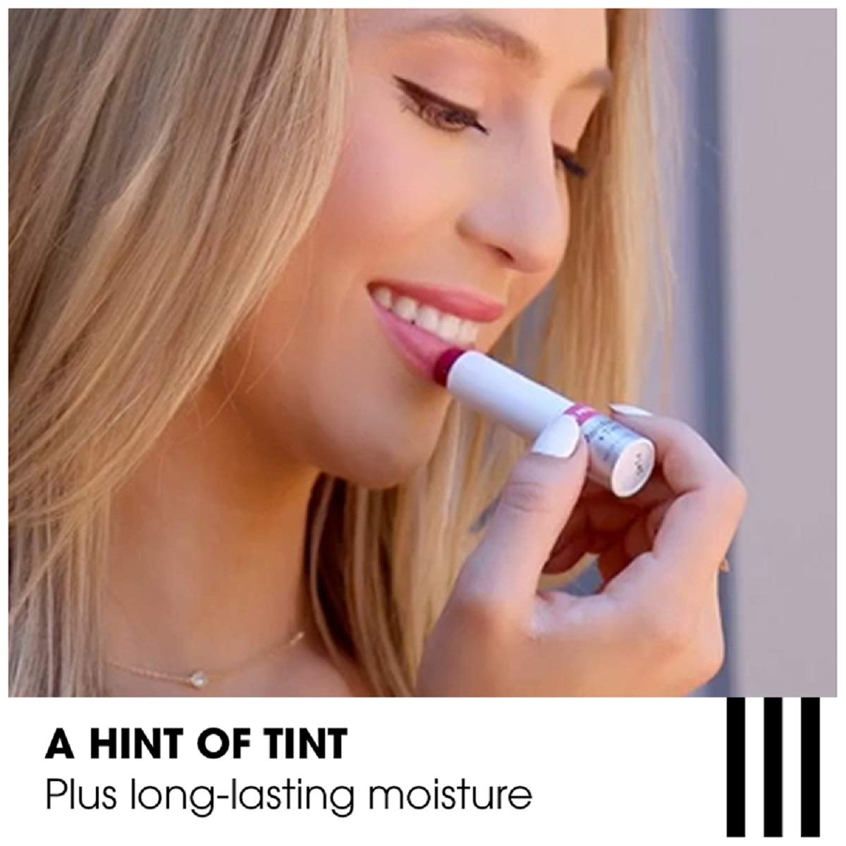 ChapStick libre de parabenos cuida los labios con formulación suave.