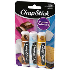 ChapStick S'more Marshmallow tube for soft lips between tasks