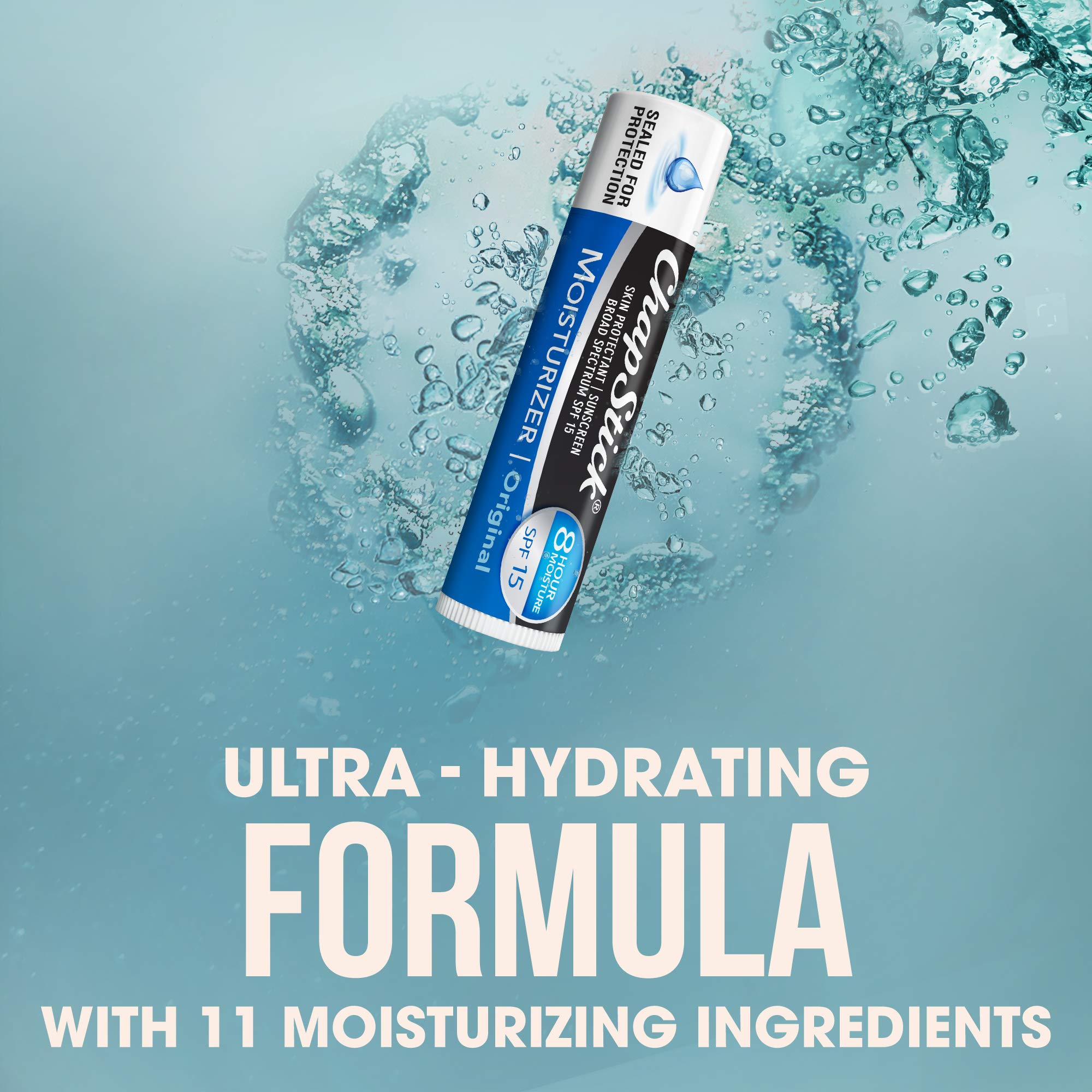 ChapStick Hidratante Original SPF15: bálsamo 2 en 1 que hidrata y protege del sol