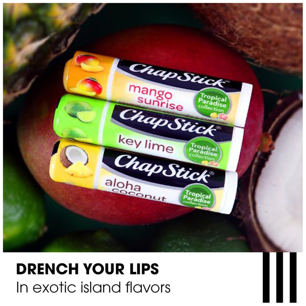 ChapStick Mojito: bálsamo labial para labios hidratados.