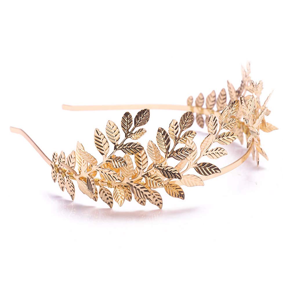 Chargances diadema dorada, accesorio para fiestas y cosplay