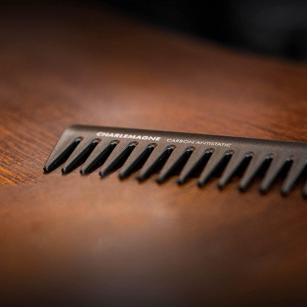 Charlemagne beard and hair grooming tool for a polished look.