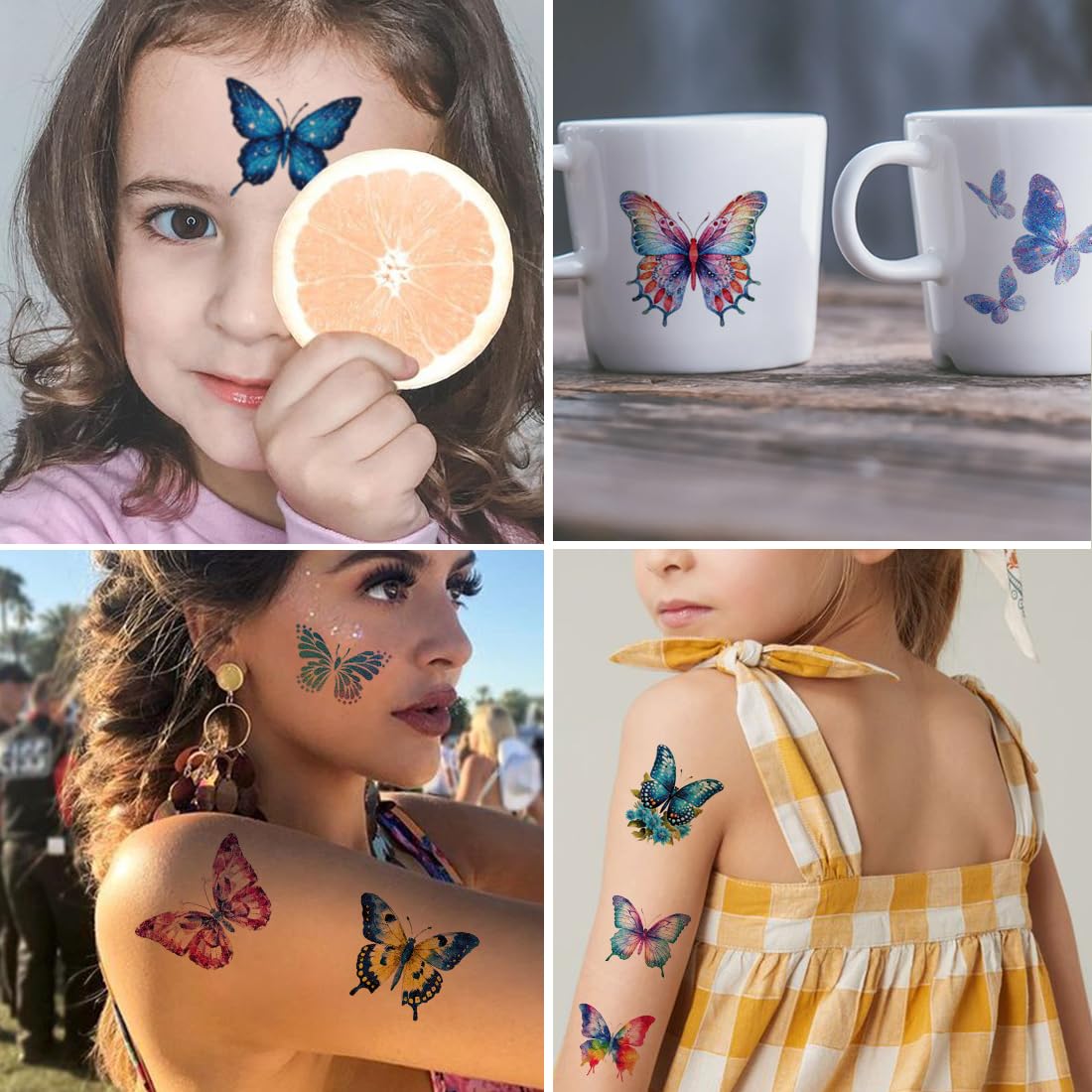 Charlent tatuajes resistentes al sudor y agua, ideales para actividades al aire libre