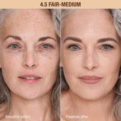 Charlotte Tilbury AIRbrush Flawless Blur Concealer applicator illustrates precise blur application.