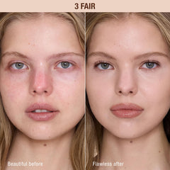 Charlotte Tilbury concealer precision tip closeup for invisible blur and precise placement.