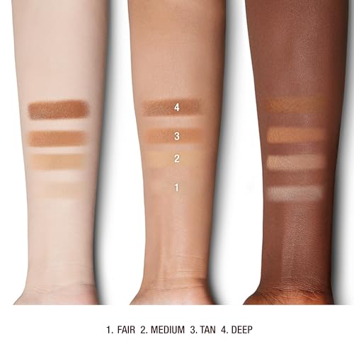 Charlotte Tilbury Airbrush Flawless Finish Powder universal shade compatibility across skin tones.