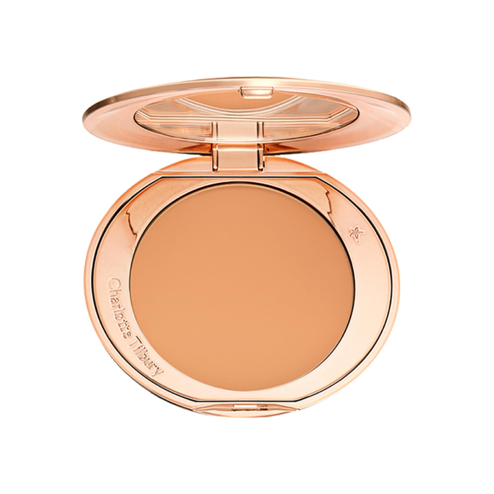 Charlotte Tilbury Airbrush Flawless Finish Powder compact for pore-smoothing and shine control