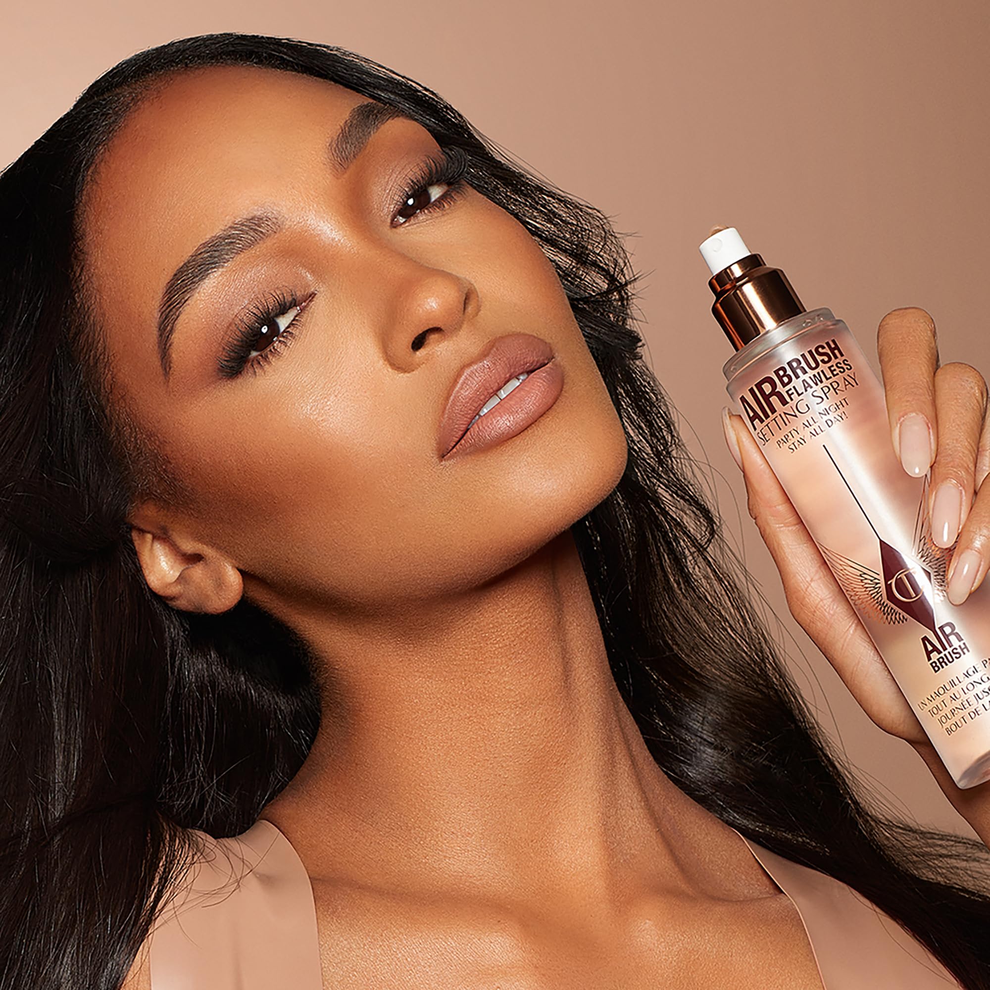 Airbrush Flawless Setting Spray aromatic resin scent enhances spa-like experience