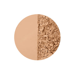 Charlotte Tilbury bronzer applied with a fluffy brush for sun-kissed warmth.