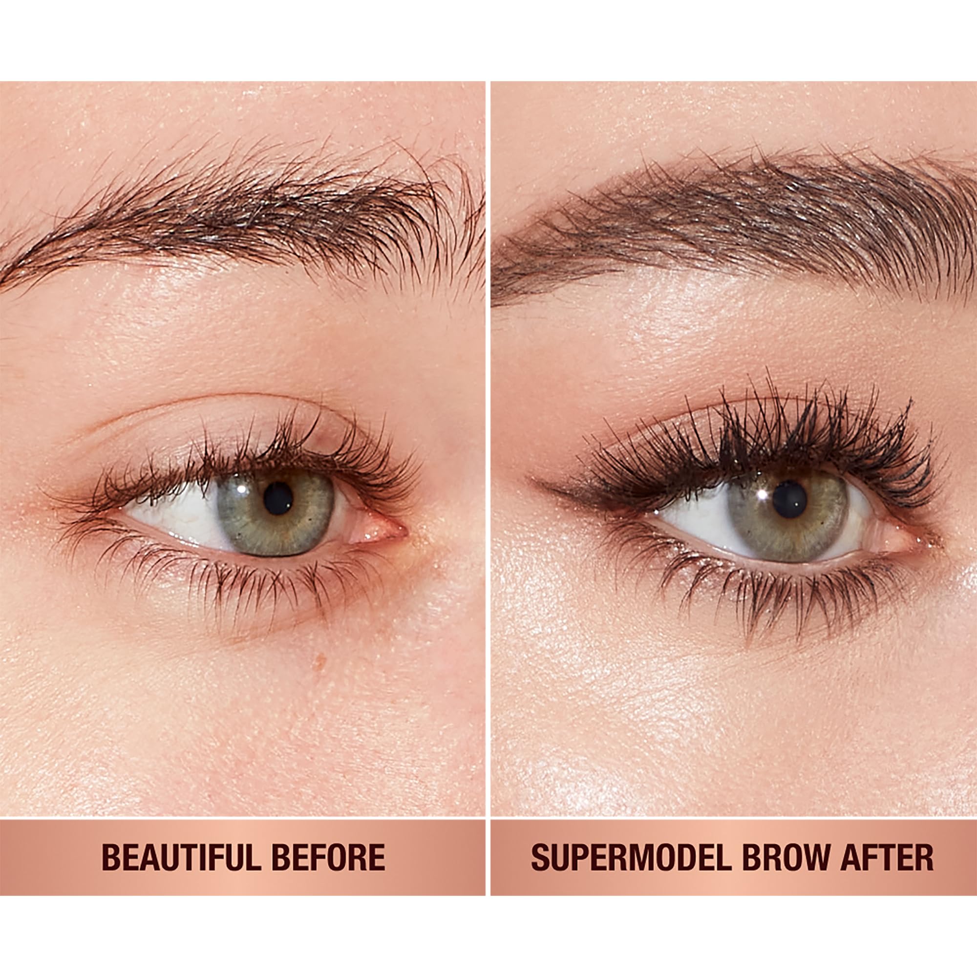 Charlotte Tilbury Brow Cheat, aplicación suave con Vitamina E y cera de carnauba