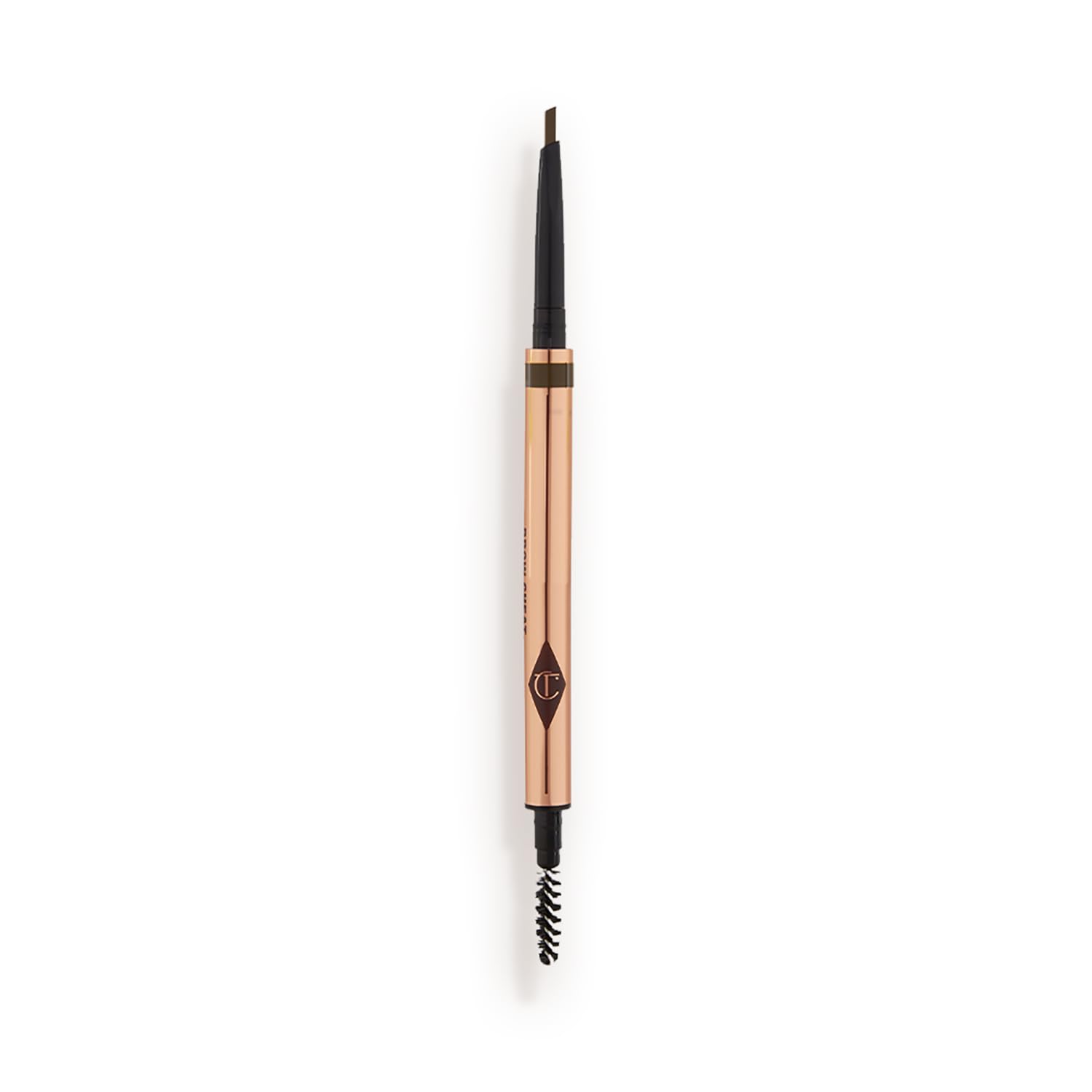 Charlotte Tilbury Brow Cheat, punta angulada, trazos naturales que duran todo el día